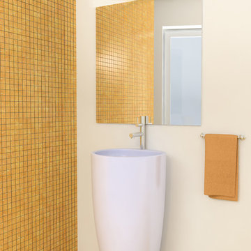 Varaluz Radius 2-Light Vanity in Bathroom