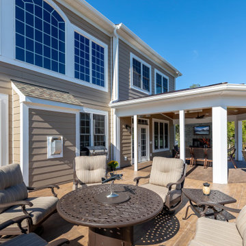 Fascinating Outdoor Living Space When it is Cold, Warm or Hot  in Centreville VA