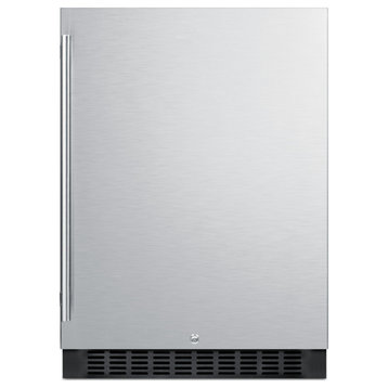 Summit FF64BC 24"W 4.6 Cu. Ft. Energy Star Certified Compact - Stainless Steel