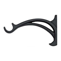 Kirsch Wrought Iron 7 1/2 Inch Return Drapery Bracket - Window Treatment Accessories
