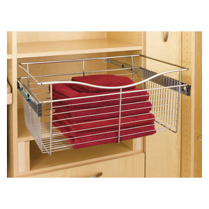 Closet Wire Drawer Basket 29 X 11 X 14 Contemporary Closet