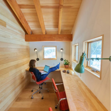 Select White Oak Plank Flooring, Office Space