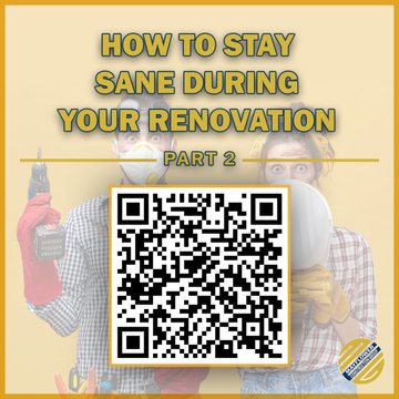 How to Stay Sane During Renovation