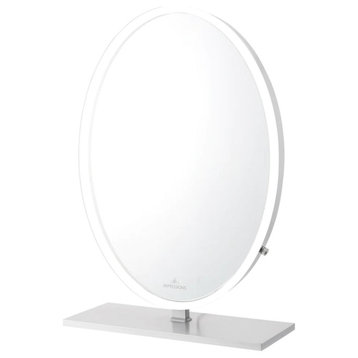 Heiress Pro Vanity Mirror with Lights, Silver