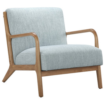 Gewnee Lounge Chair, Light Blue