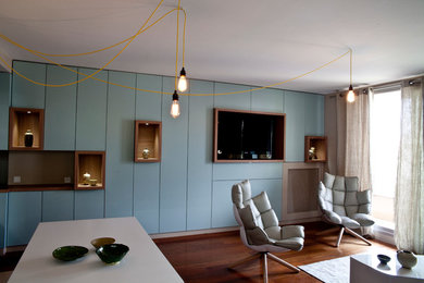 Design ideas for a medium sized contemporary home in Paris.