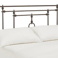 Sienna Hills Bronzed Black King Headboard - Headboards