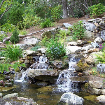 Crescent Court Landscape and Water Feature/Pond Project