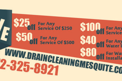 Drain Cleaning Mesquite TX