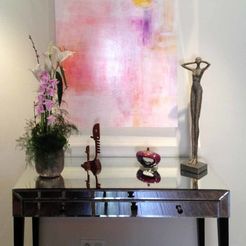 Commissioned art 30"x40" in France by Victoria Kloch