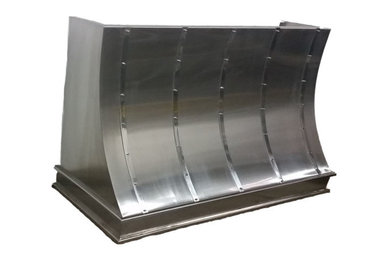 Stainless steel kitchen hood