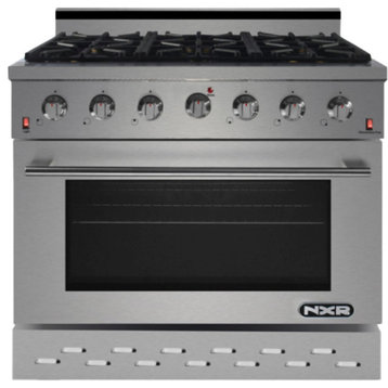 NXR 36" Pro-Style Propane Gas Range with 5.5 cu.ft. Convection Oven SC3611LP