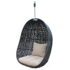Harmonia Living Nimbus Patio Hanging Chair, Coffee Bean