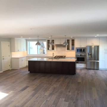 Moraga Kitchen/Living Room/Family Room/Fire Place Demo
