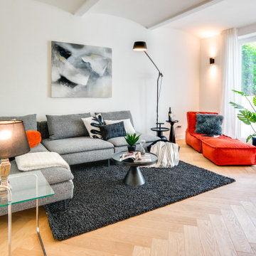Souterrain-Wohnung in Hamburg-Harvestehude