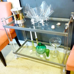 Mid-century modern style - Bar Carts