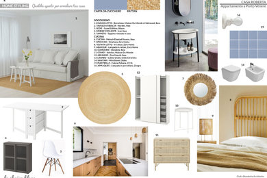 Progettazione online d'interni appartamento di 40 mq a Porto Venere