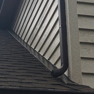 Cedar lap siding & GAF Timberline shingles