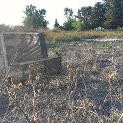 metal wire bench - Outdoor Sofas
