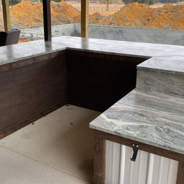 Fantasy Brown Granite - Outdoor Kitchen