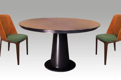 Идея дизайна: столовая в стиле неоклассика (современная классика)