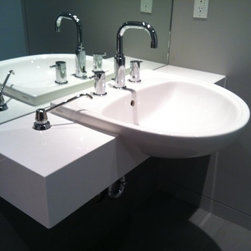 Telus downtown store - Vanity Tops And Side Splashes