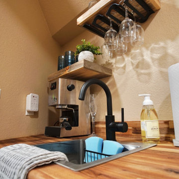 Southwestern Hosting Basement Bar