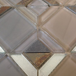Triangle Pattern Rocky Mountain Mosaic - Tile