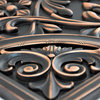 Backsplash Metal Mural Tile Hand Made Plaque Harmony 18"x24" Oil Rubbed Bronze