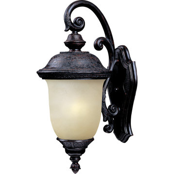 Carriage House Outdoor Downlight Lantern - Oriental Bronze, Small, Vivex Resin C