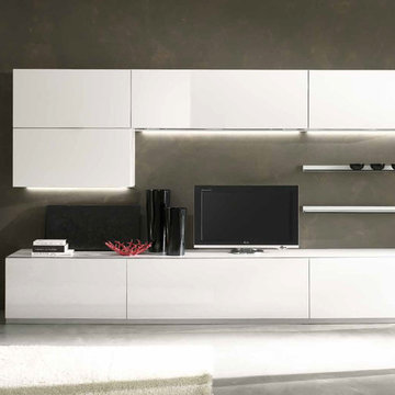 Modern Wall Unit Kubo 05 by Artigian Mobili Italy - $3,399.00