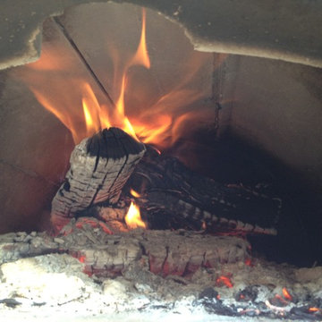 The Fisher Family Wood Fired Brick Pizza Oven in Ohio