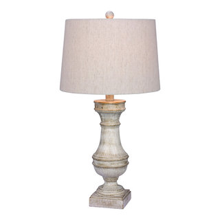 White farmhouse table best sale lamp