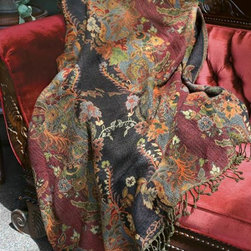 Jasmine Dream Tapestry Throw - Blankets