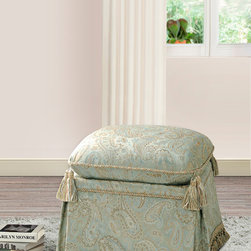 Jona Vanity Stool, Sea Foam Green - Products