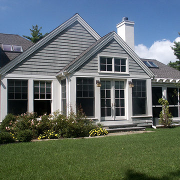 Milton: new home; shingle style