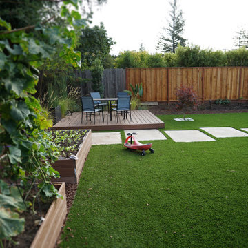 Deck + Planting Bed