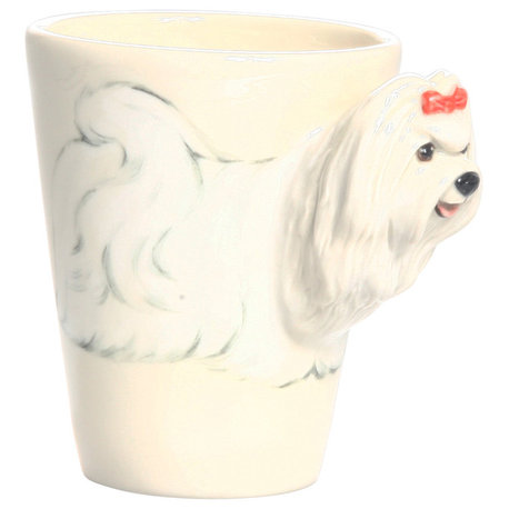 Maltese 3D Ceramic Mug