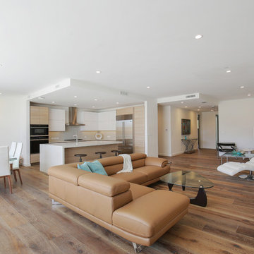 Open Contemporary Living and Dining — Sansara Sarasota Condo