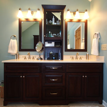 Master Bath Transitional Tub