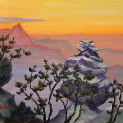 Sunrise Grand CAnyon - Paintings