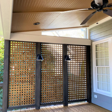 Danbury - Cary NC Covered Porch