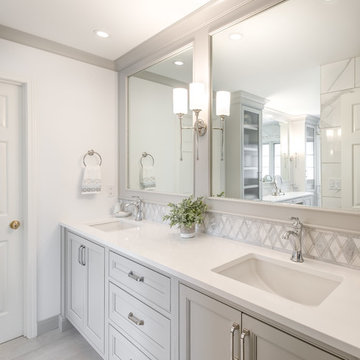 Shiloh Repose Gray Master Bath