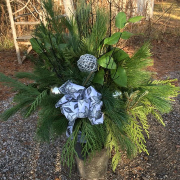 Assorted Outdoor Christmas Arrangements