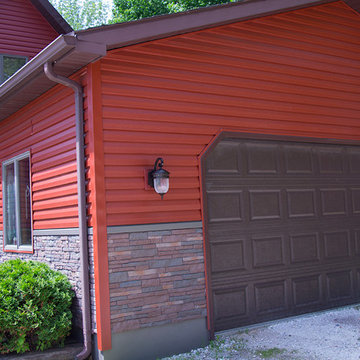 Manitowoc, WI home with Alside and Exteria Brick Siding