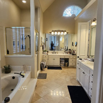 Plano TX - Full Master Bathroom Remodeling