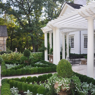 A Classic Country White Garden French Country Landscape New York By Deborah Cerbone Associates Inc