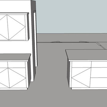 Kitchen - across from window