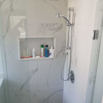 Double Bathroom Renovation in Oakville