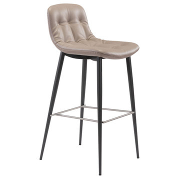 Tangiers Barstool (Set of 2) Taupe